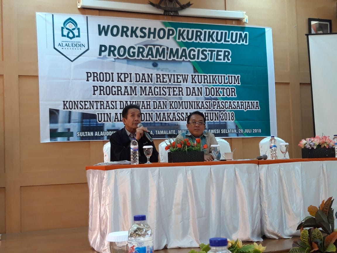 Gambar Pascasarjana UIN Alauddin Menggelar Workshop Kurikulum Prodi KPI 
